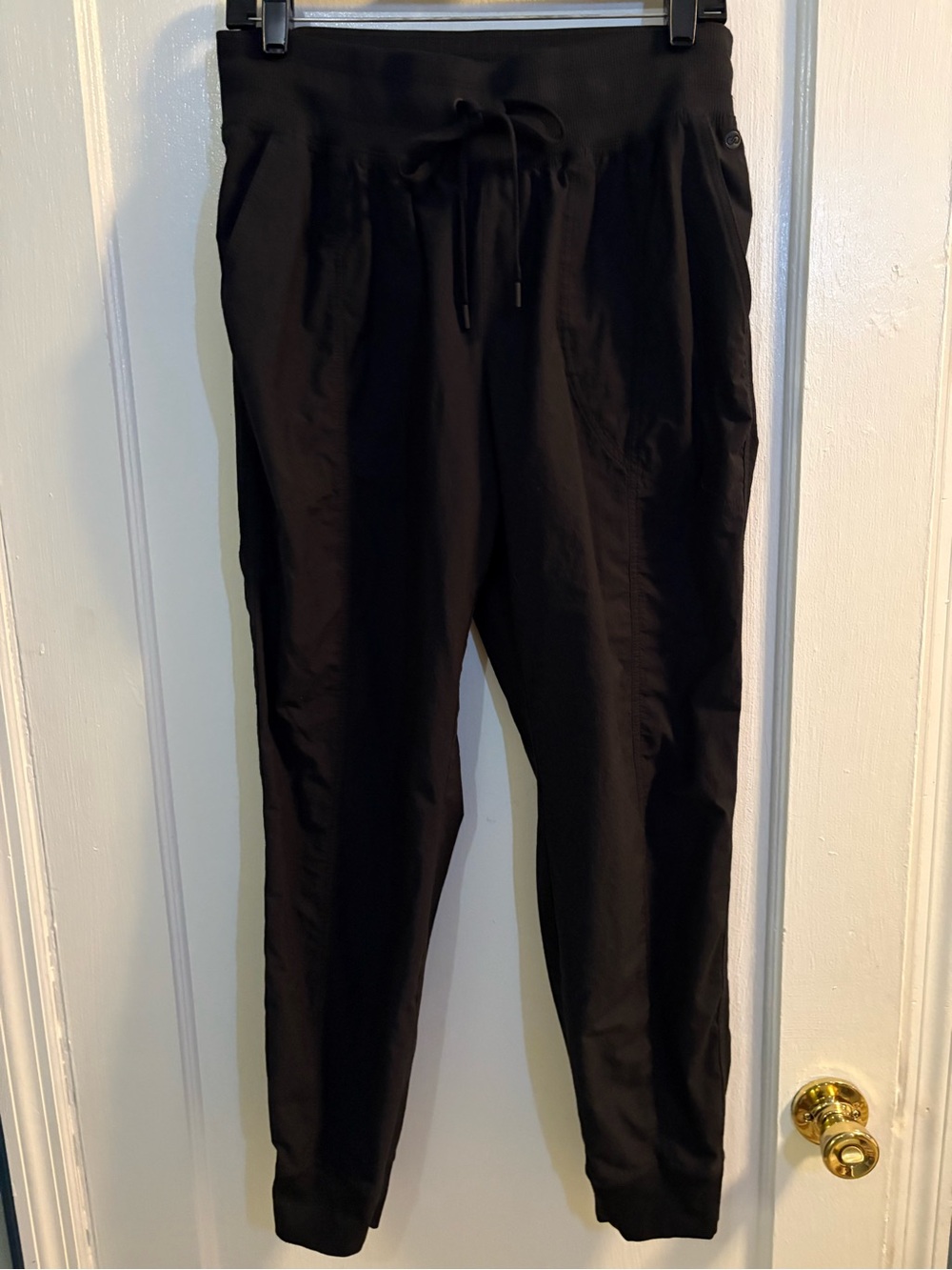 Calia Black Drawstring Jogger Pants